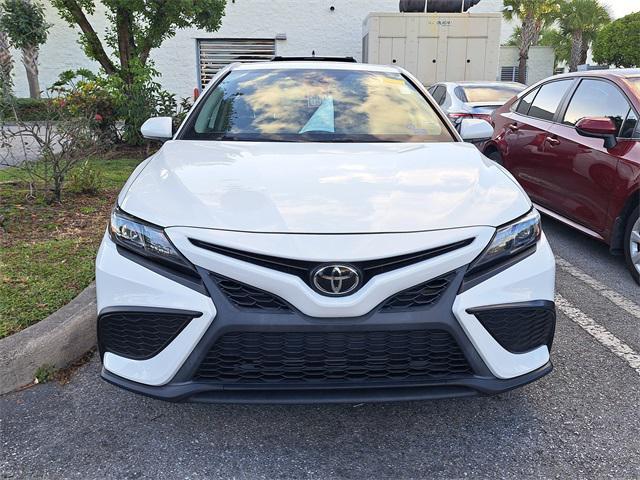 used 2021 Toyota Camry car, priced at $18,999