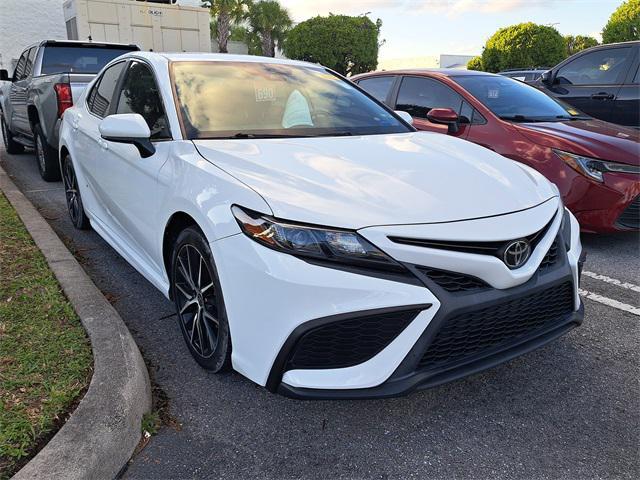 used 2021 Toyota Camry car, priced at $18,999
