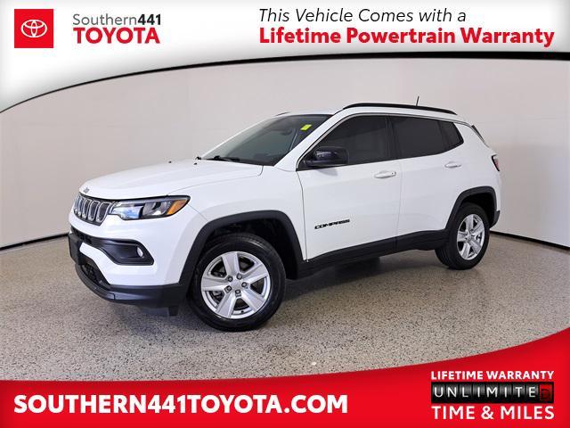 used 2022 Jeep Compass car, priced at $17,999