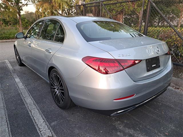 used 2022 Mercedes-Benz C-Class car, priced at $31,499
