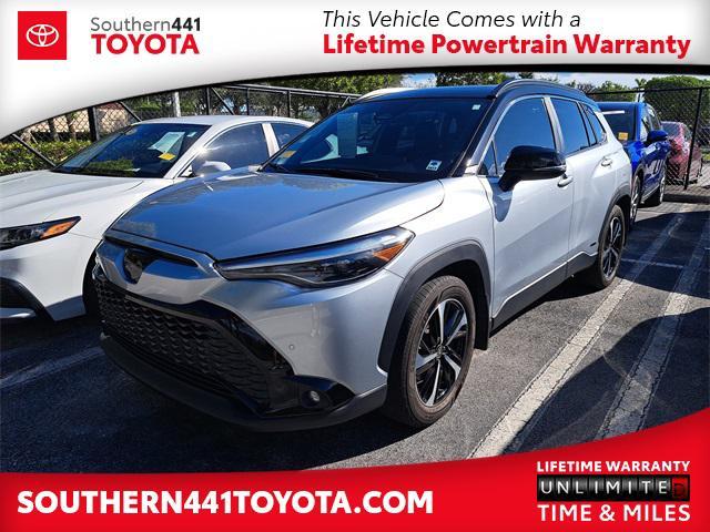 used 2024 Toyota Corolla Cross Hybrid car, priced at $27,599