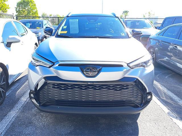 used 2024 Toyota Corolla Cross Hybrid car, priced at $27,599