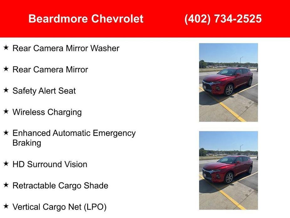 used 2021 Chevrolet Blazer car, priced at $34,977