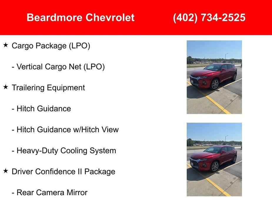 used 2021 Chevrolet Blazer car, priced at $34,977