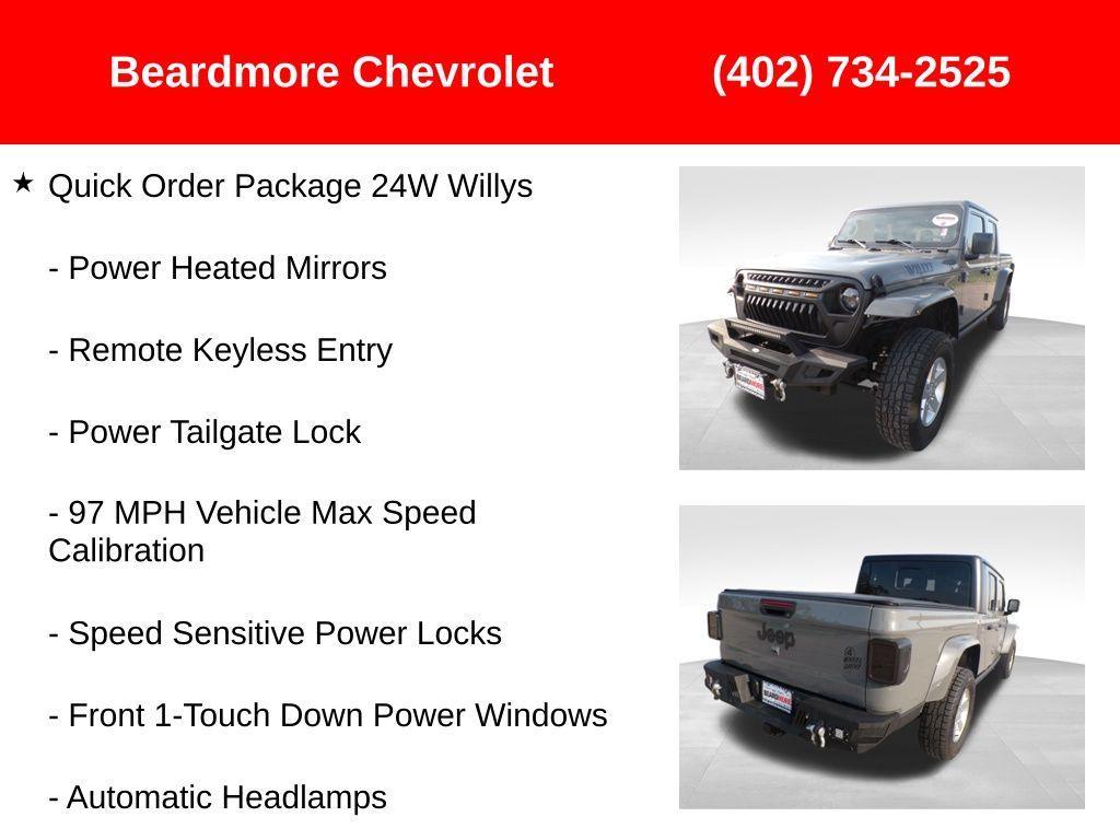 used 2023 Jeep Gladiator car, priced at $33,287