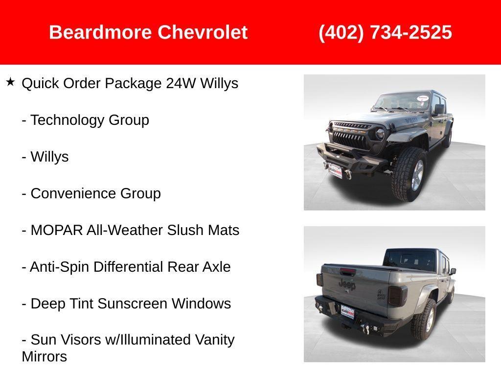 used 2023 Jeep Gladiator car, priced at $33,287