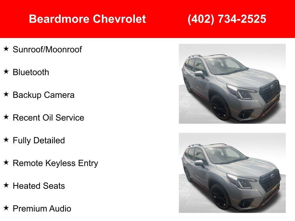 used 2023 Subaru Forester car, priced at $29,787