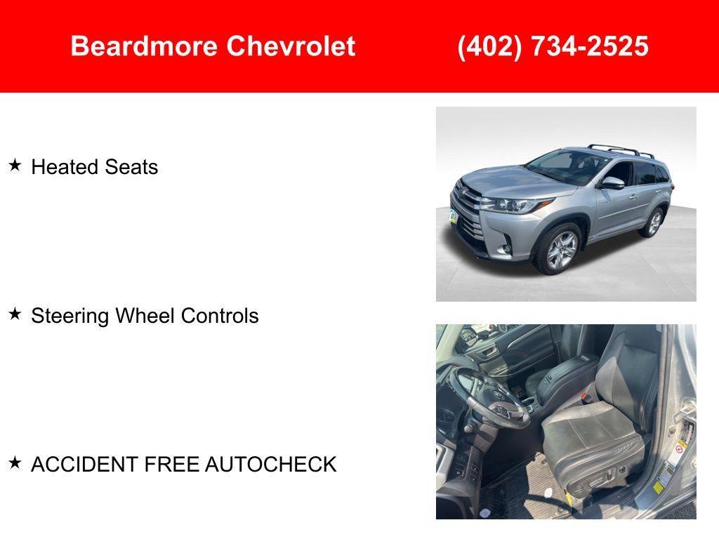 used 2017 Toyota Highlander Hybrid car, priced at $22,547