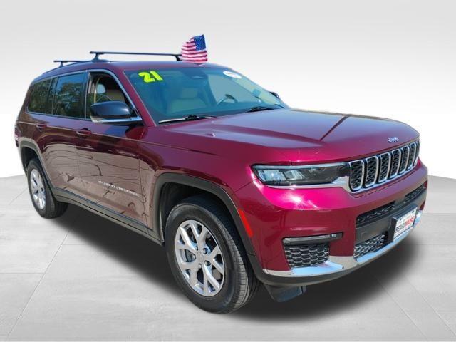 used 2021 Jeep Grand Cherokee L car, priced at $34,977