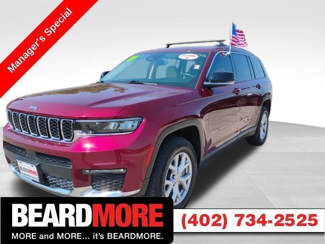 used 2021 Jeep Grand Cherokee L car, priced at $30,177