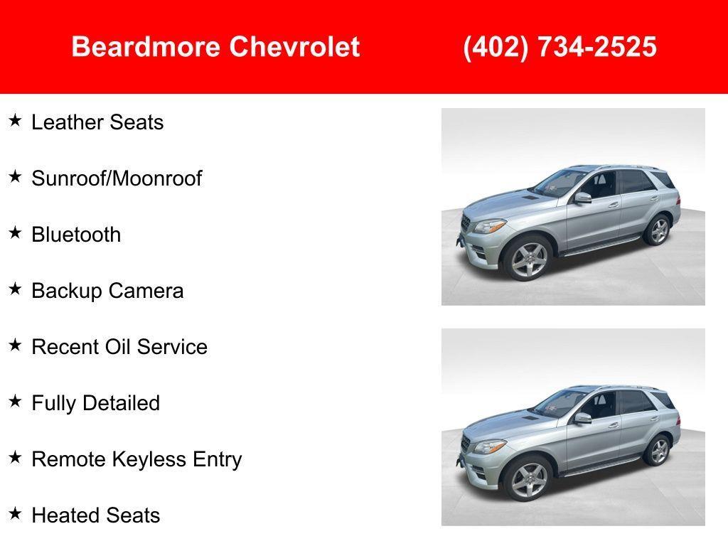 used 2014 Mercedes-Benz M-Class car, priced at $7,138
