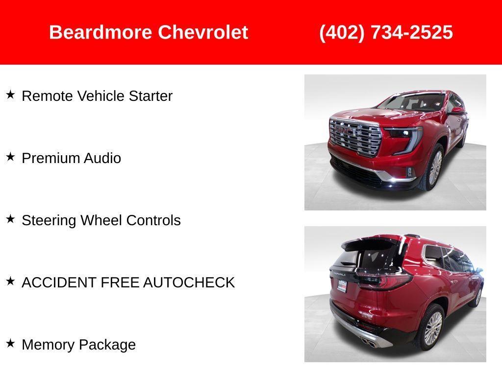 used 2024 GMC Acadia car, priced at $53,766