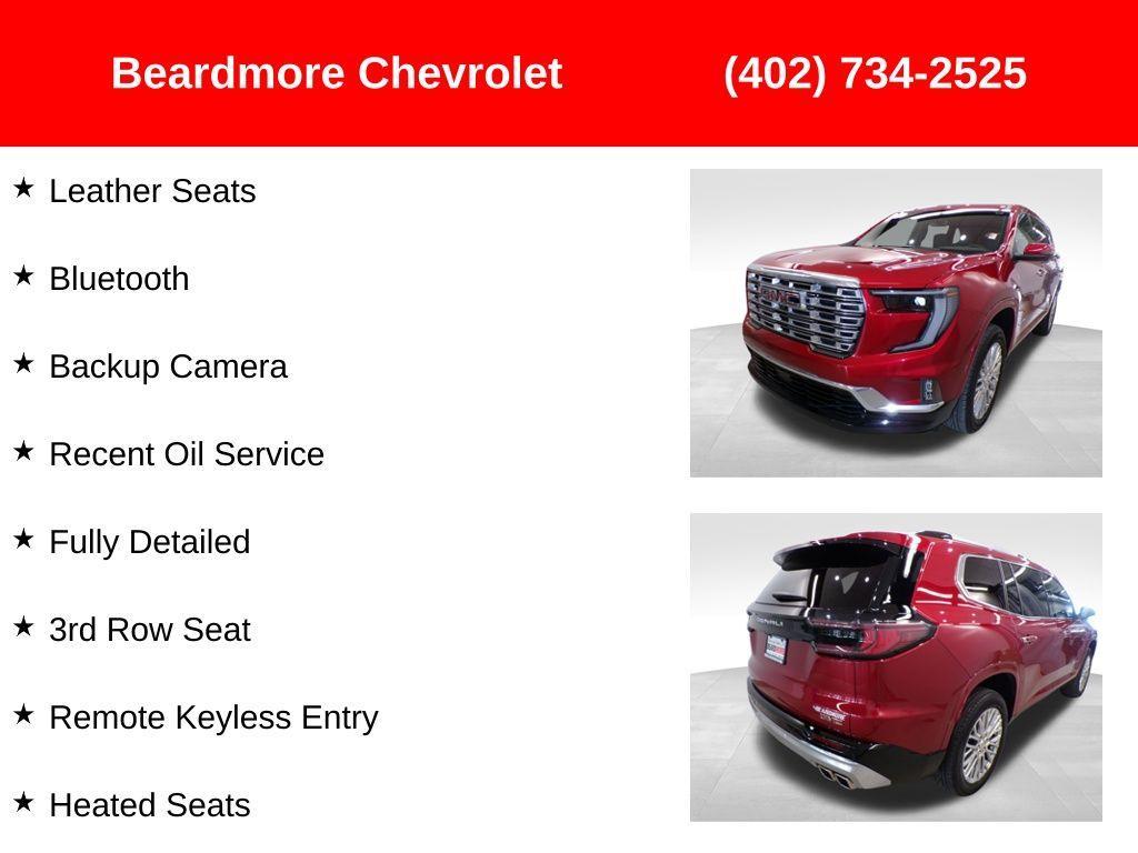 used 2024 GMC Acadia car, priced at $53,766