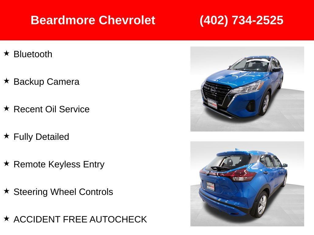 used 2022 Nissan Kicks car, priced at $17,583