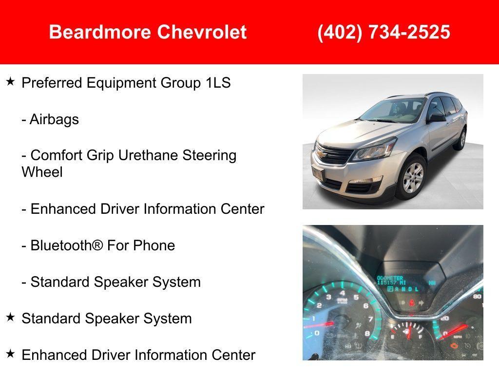 used 2017 Chevrolet Traverse car, priced at $12,200