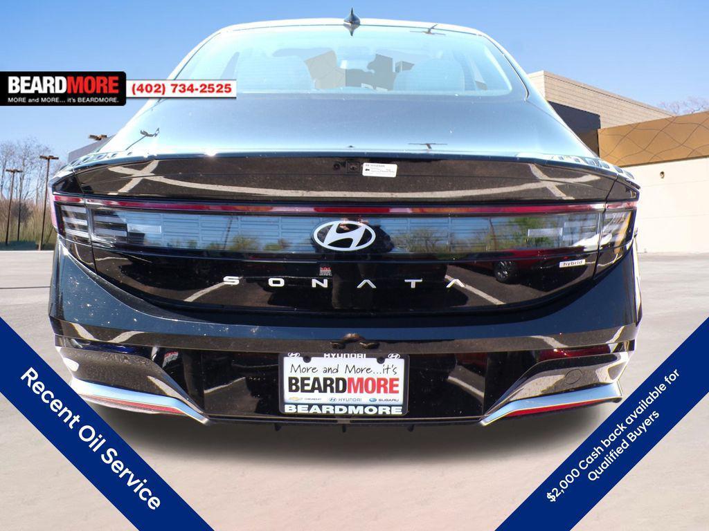 new 2025 Hyundai Sonata Hybrid car, priced at $29,683