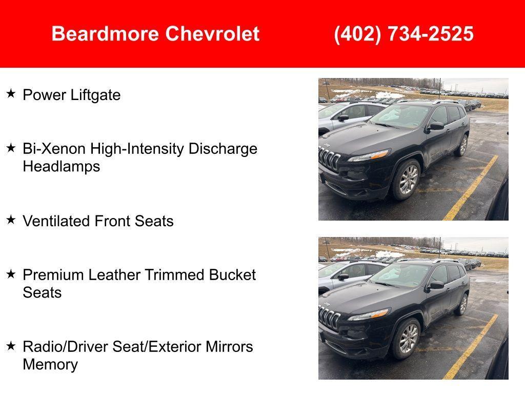 used 2015 Jeep Cherokee car, priced at $13,879