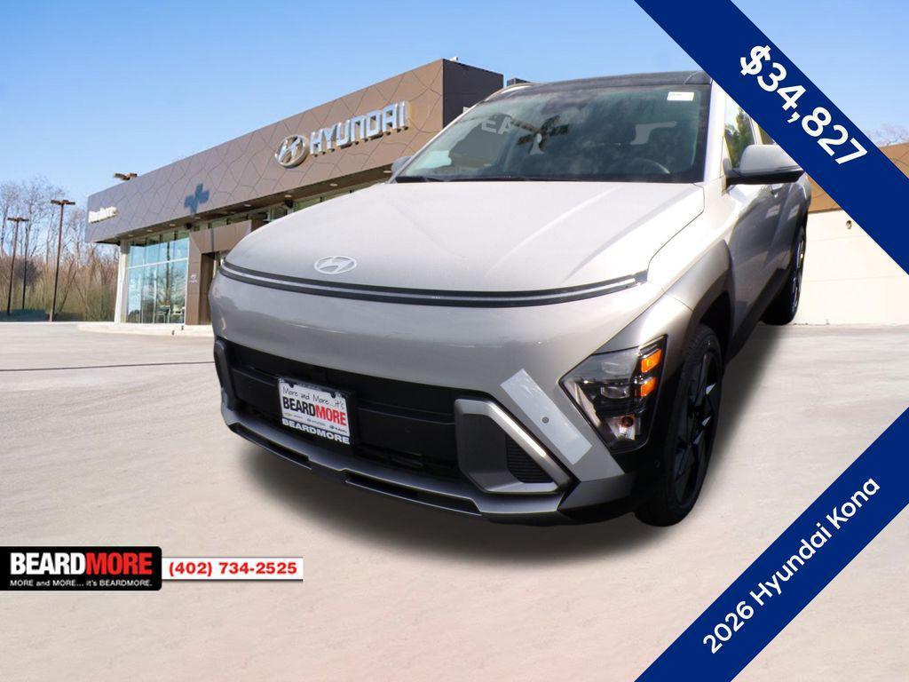 new 2026 Hyundai Kona car, priced at $34,827