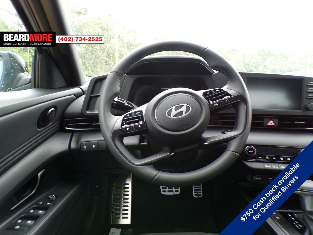 new 2025 Hyundai Elantra car, priced at $23,657