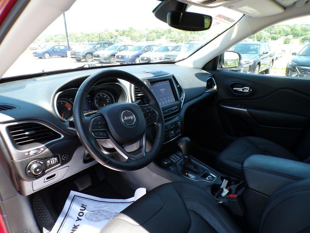 used 2021 Jeep Cherokee car, priced at $24,915