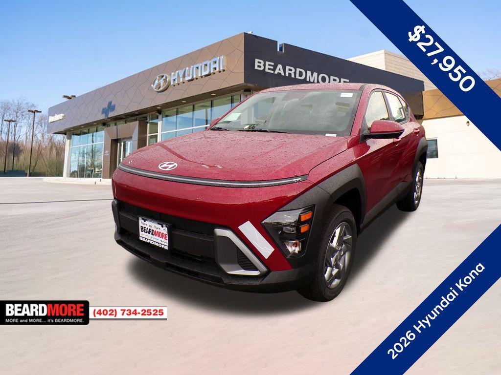 new 2026 Hyundai Kona car, priced at $27,950