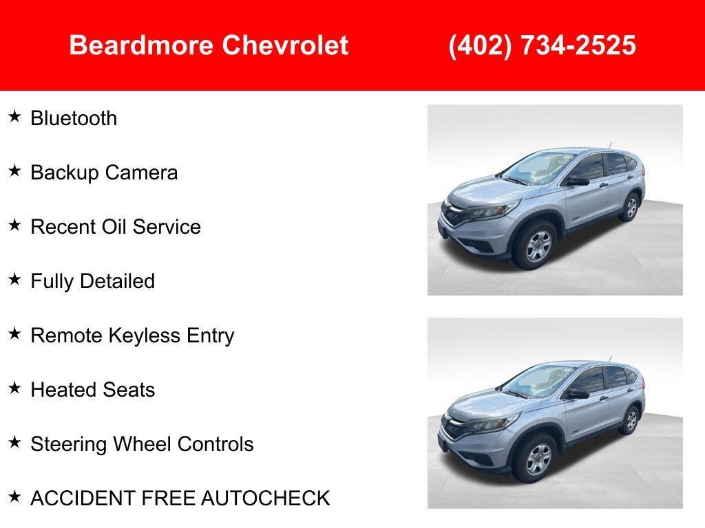 used 2016 Honda CR-V car, priced at $13,833