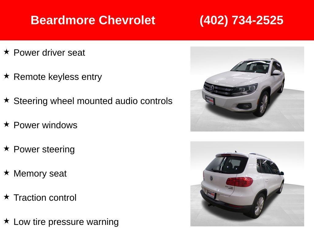 used 2012 Volkswagen Tiguan car, priced at $7,234