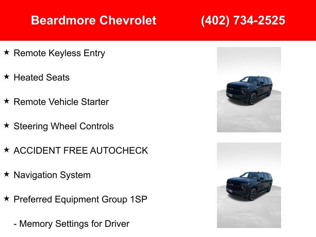 used 2024 Chevrolet Tahoe car, priced at $68,870