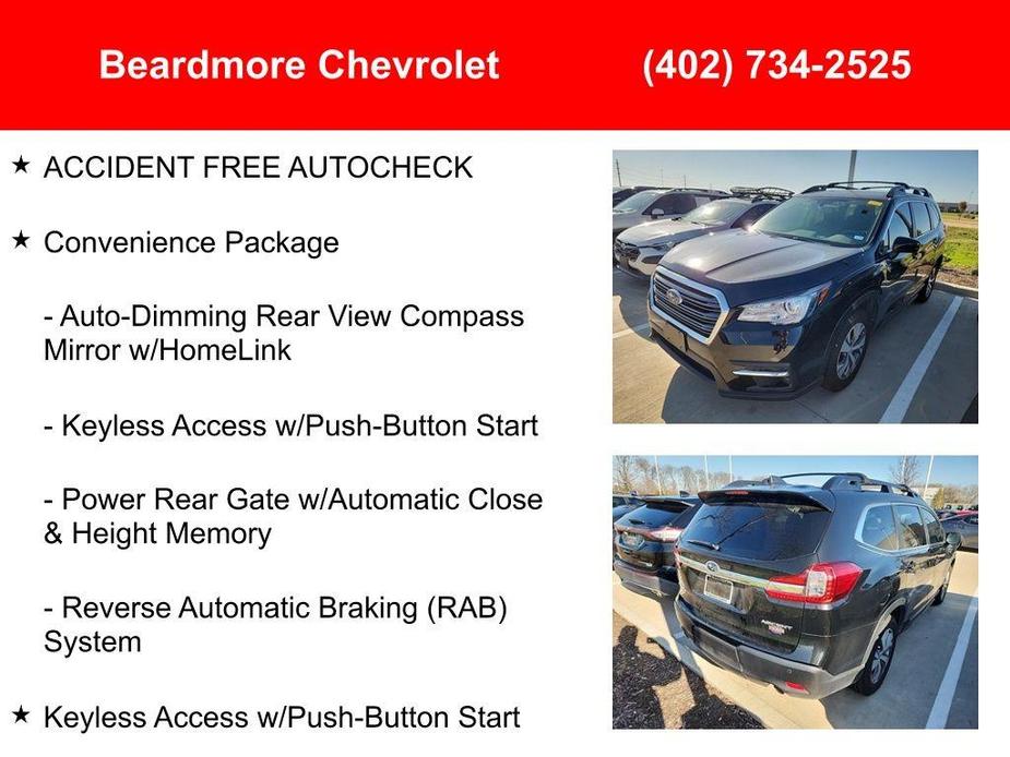 used 2022 Subaru Ascent car, priced at $29,989