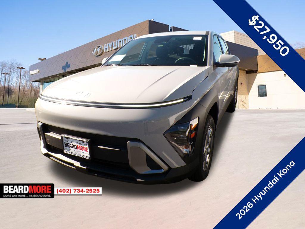new 2026 Hyundai Kona car, priced at $27,950