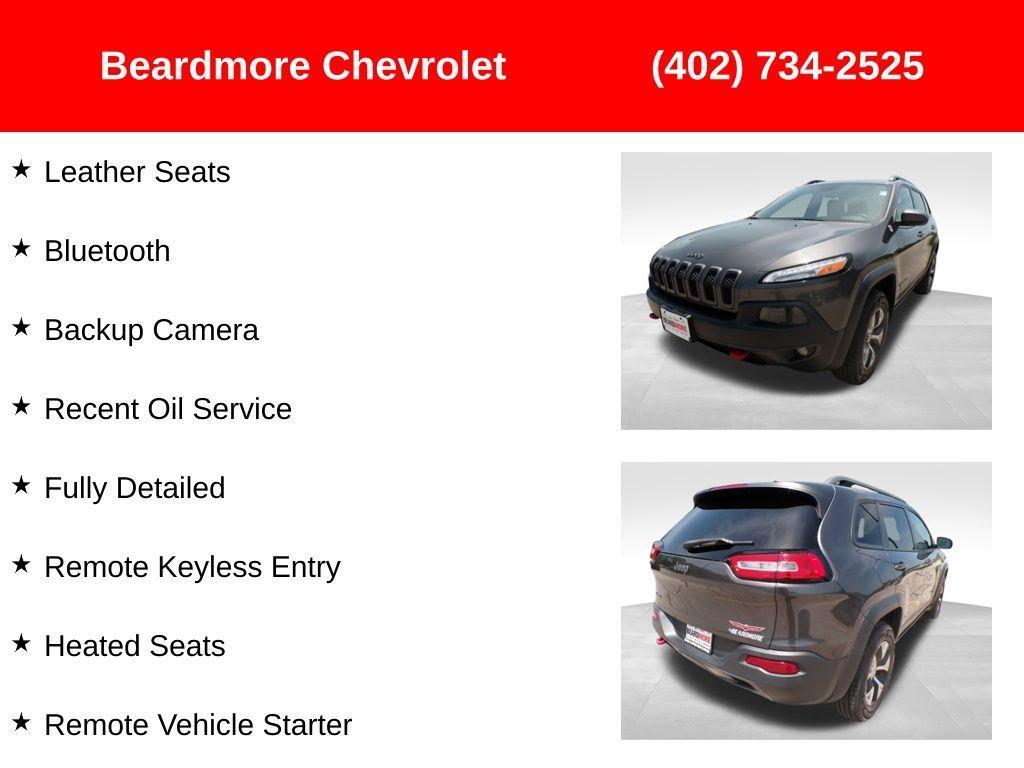 used 2014 Jeep Cherokee car, priced at $13,583