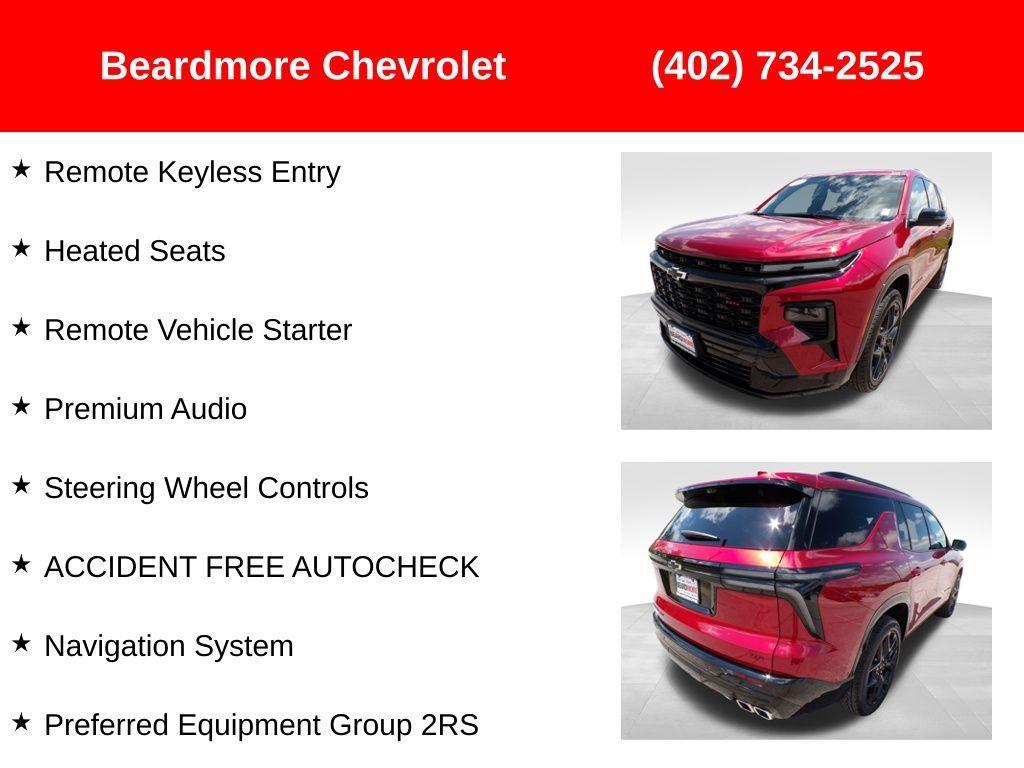 used 2024 Chevrolet Traverse car, priced at $53,287