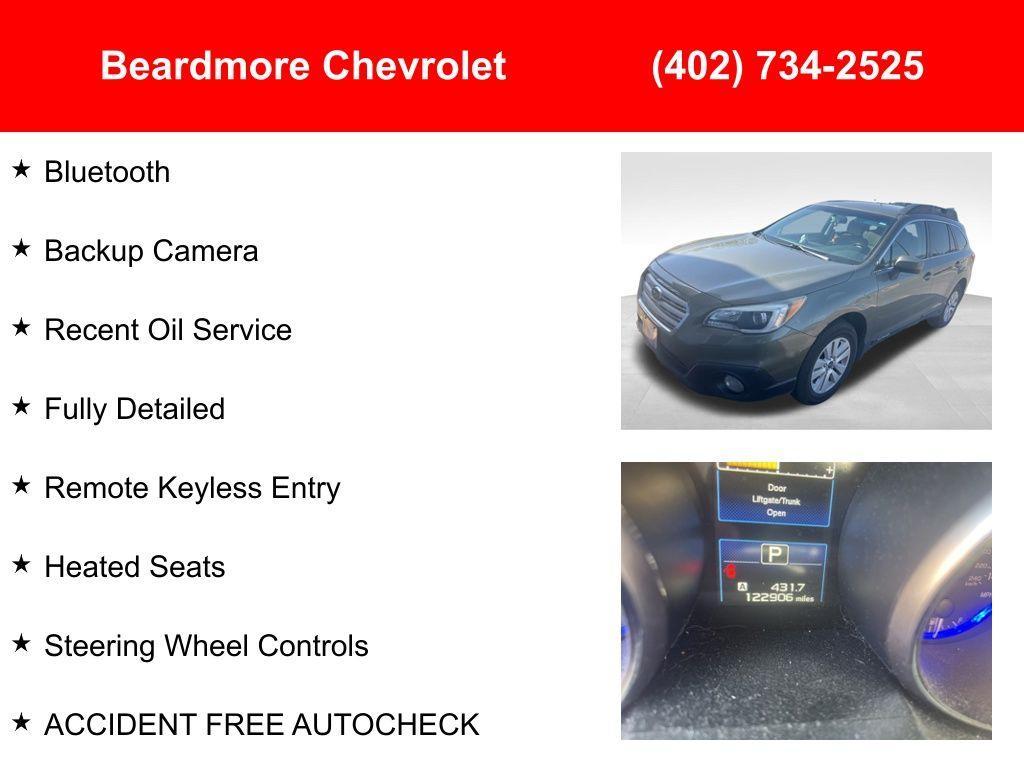 used 2015 Subaru Outback car, priced at $11,757