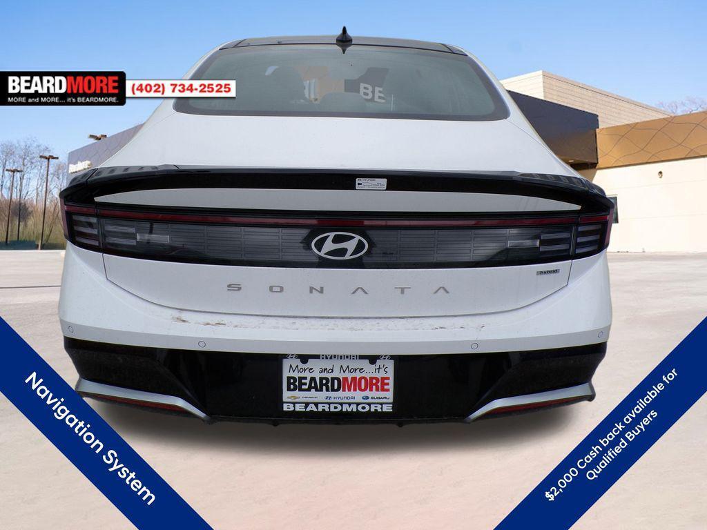 new 2025 Hyundai Sonata Hybrid car, priced at $36,921