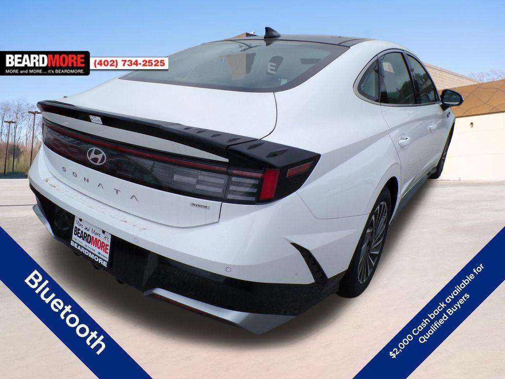 new 2025 Hyundai Sonata Hybrid car, priced at $36,921