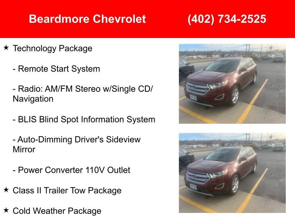 used 2016 Ford Edge car, priced at $11,977