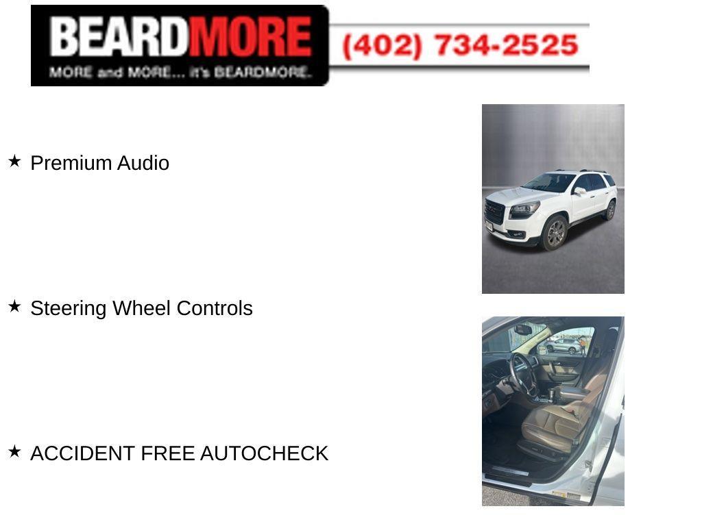 used 2016 GMC Acadia car, priced at $15,181