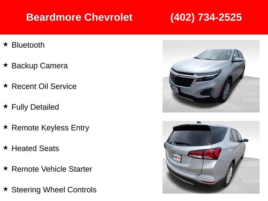 used 2022 Chevrolet Equinox car, priced at $24,132