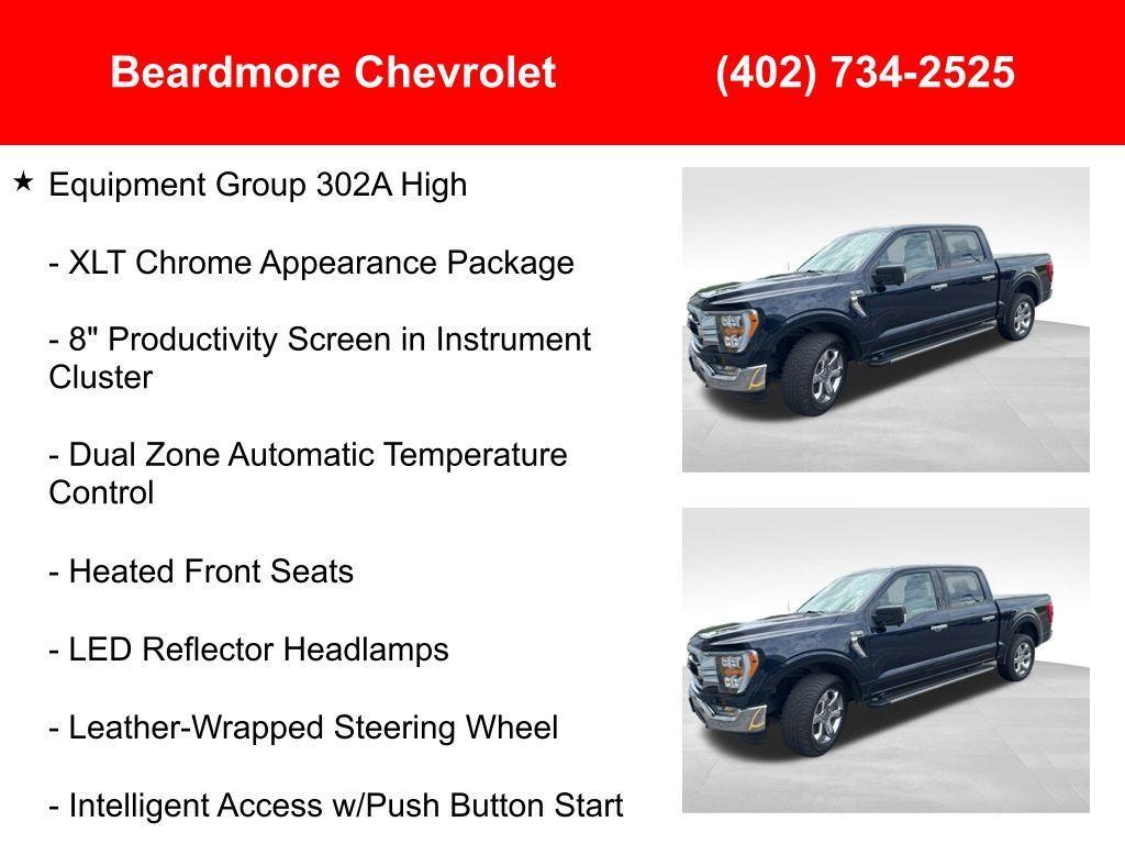 used 2021 Ford F-150 car, priced at $37,817