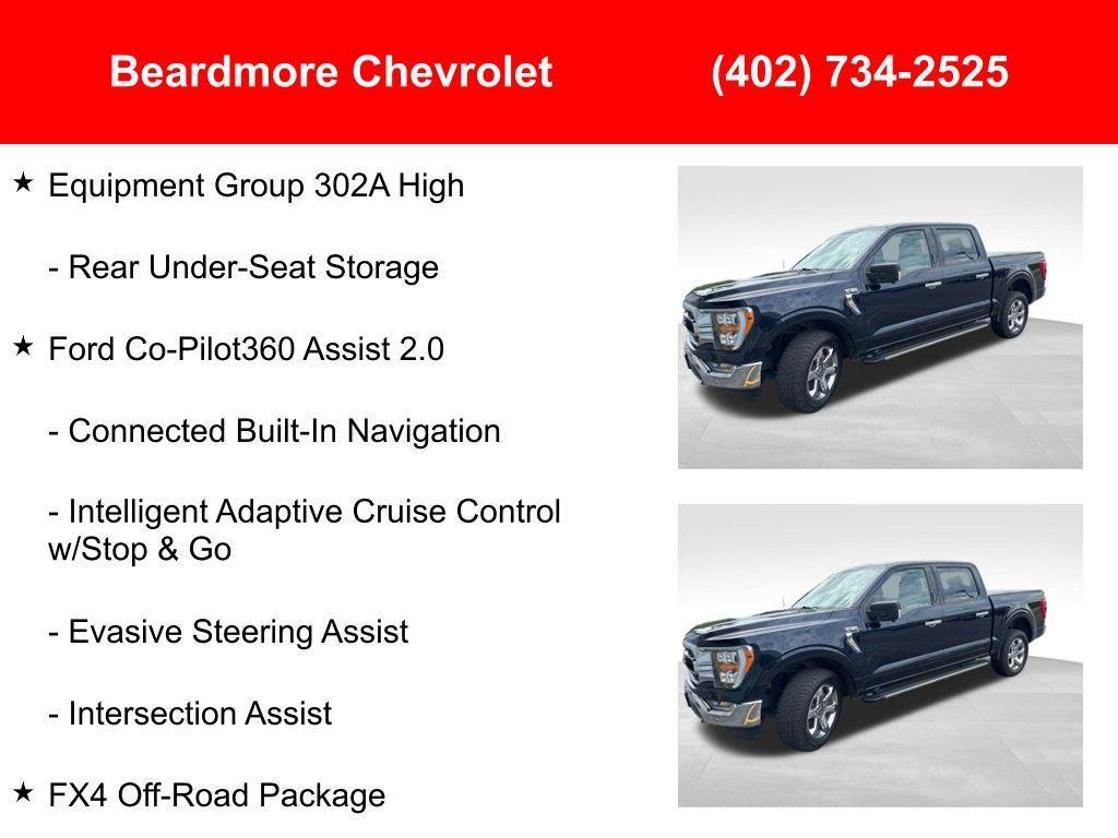 used 2021 Ford F-150 car, priced at $37,817
