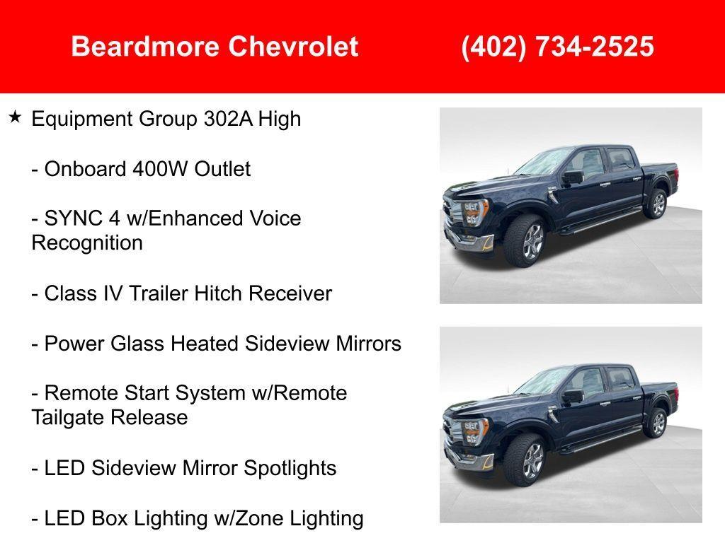 used 2021 Ford F-150 car, priced at $37,817