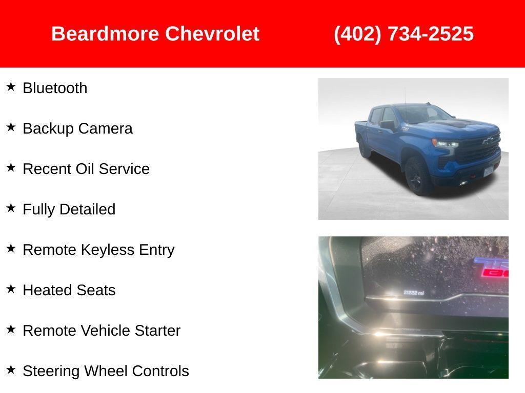 used 2023 Chevrolet Silverado 1500 car, priced at $50,280