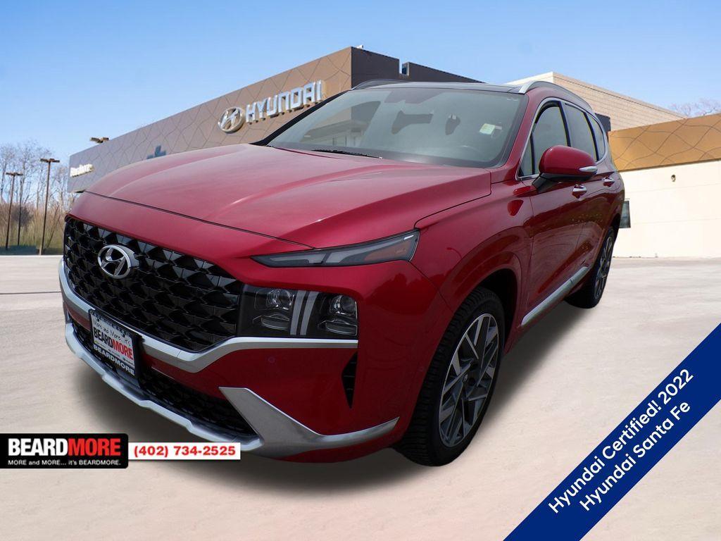 used 2022 Hyundai Santa Fe car, priced at $22,420