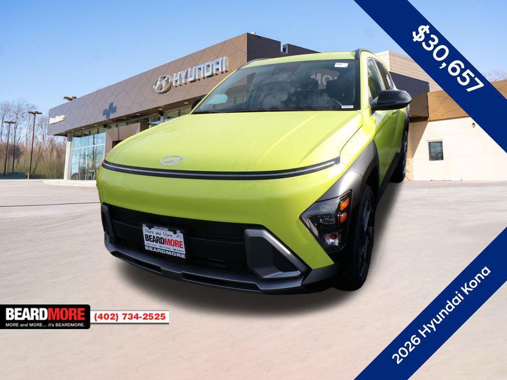 new 2026 Hyundai Kona car, priced at $30,657