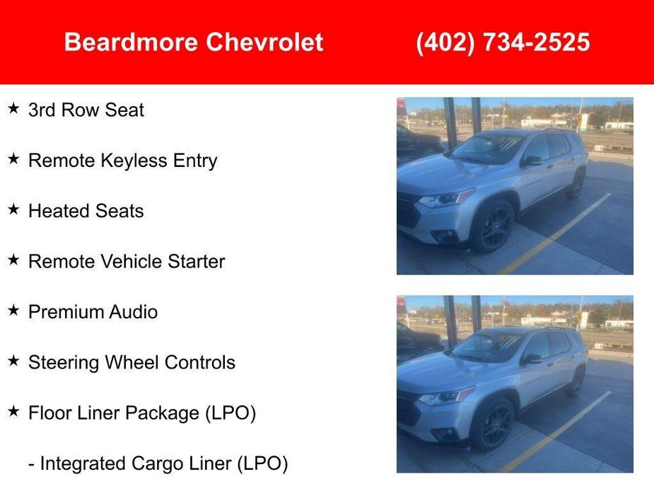 used 2020 Chevrolet Traverse car, priced at $33,977