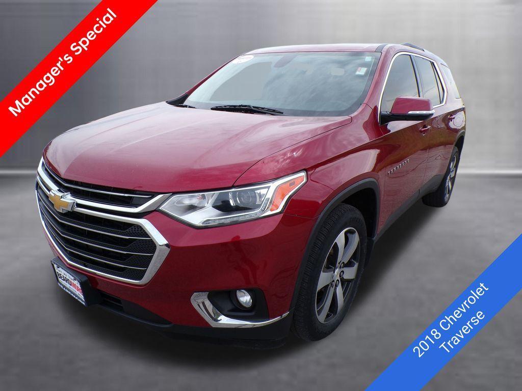 used 2018 Chevrolet Traverse car, priced at $19,615
