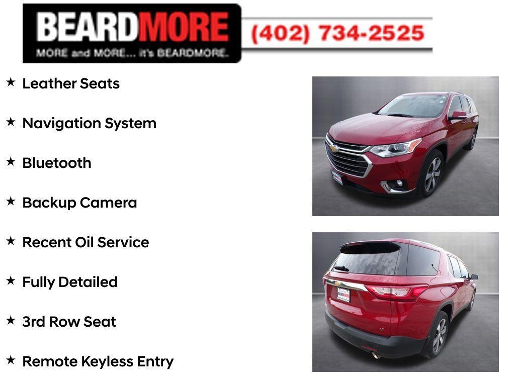 used 2018 Chevrolet Traverse car, priced at $19,615