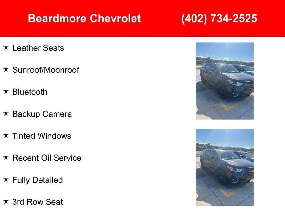 used 2019 Chevrolet Traverse car, priced at $31,977