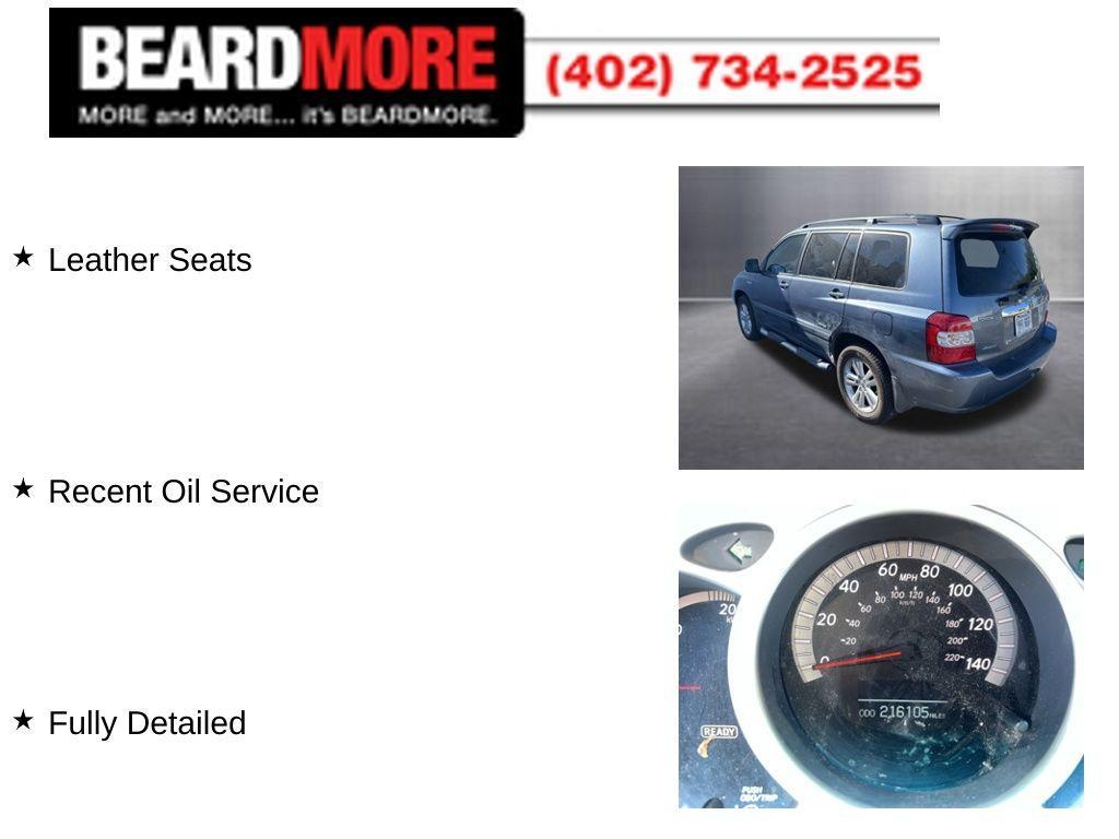 used 2006 Toyota Highlander Hybrid car, priced at $5,977