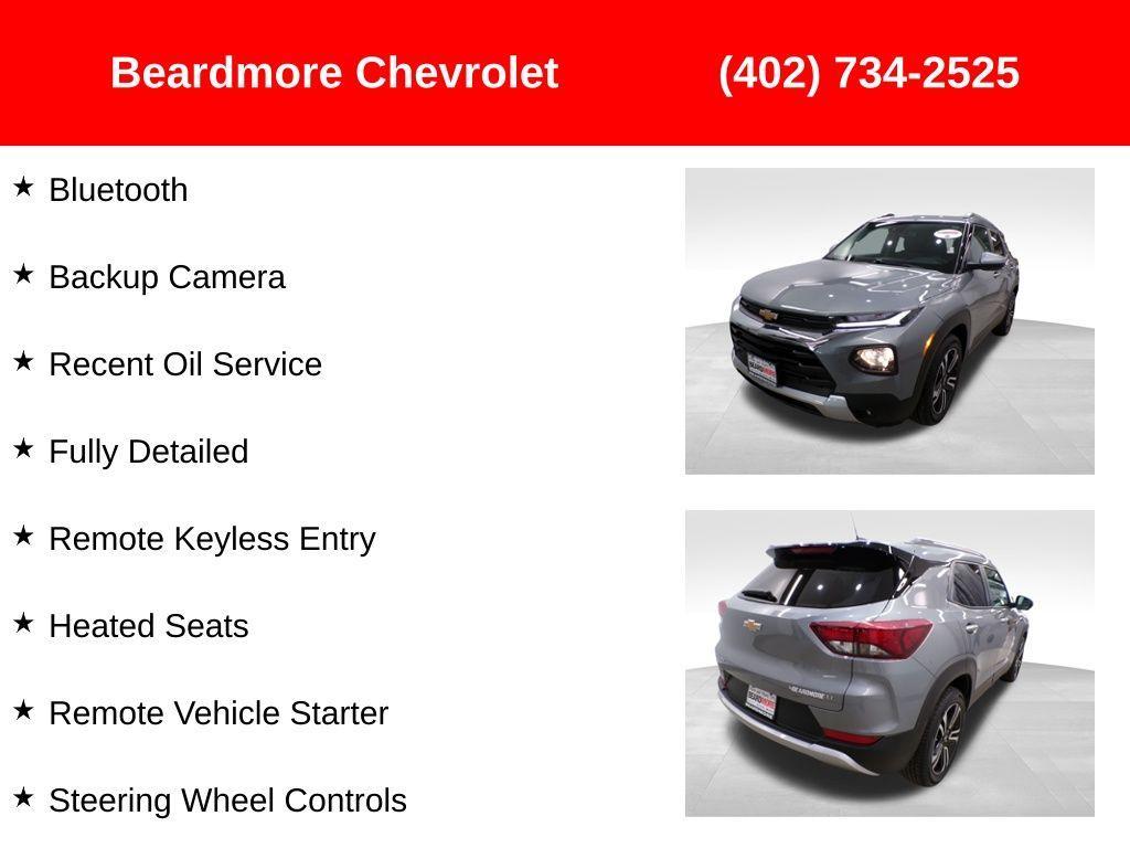 used 2023 Chevrolet TrailBlazer car, priced at $23,548